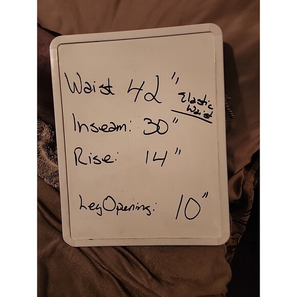 Nautica Mens Pajama Pants XXL Plaid Blue Fleece Elastic Waist Drawstring - Picture 8 of 10